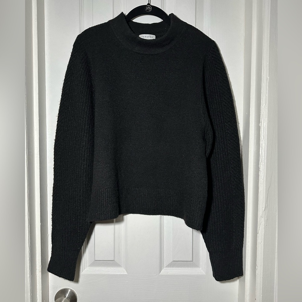 Topshop Black Sweater